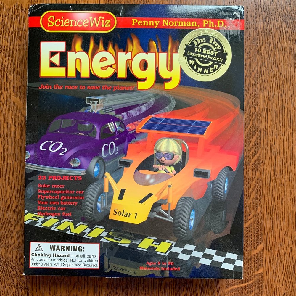 Energy Science Wiz - 22 Projects for Kids - Supplies and Instructions Included